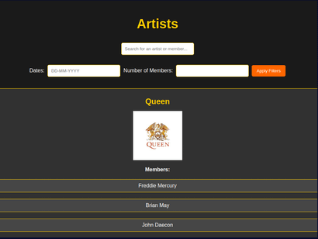 API artists